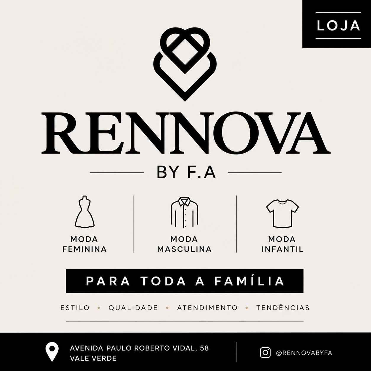 Logo Rennova by F.A